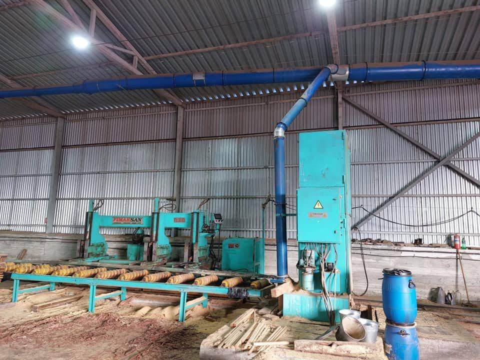 Used FIMAKSAN Double-Line Sawmill Package (100 m³/day) – For Sale