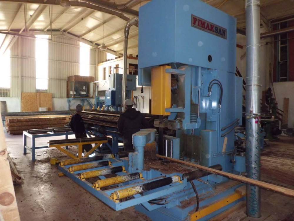 Used FIMAKSAN FI.120 Hydraulic Vertical Resaw – For Sale